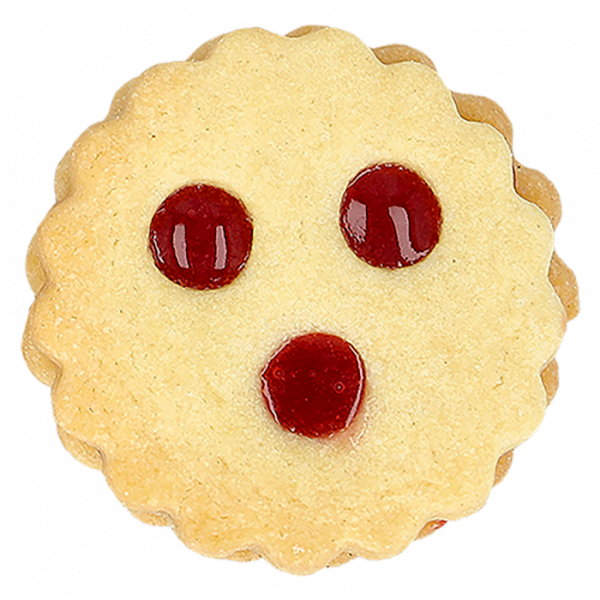 Linzer Cookie Cutter - 3-holes